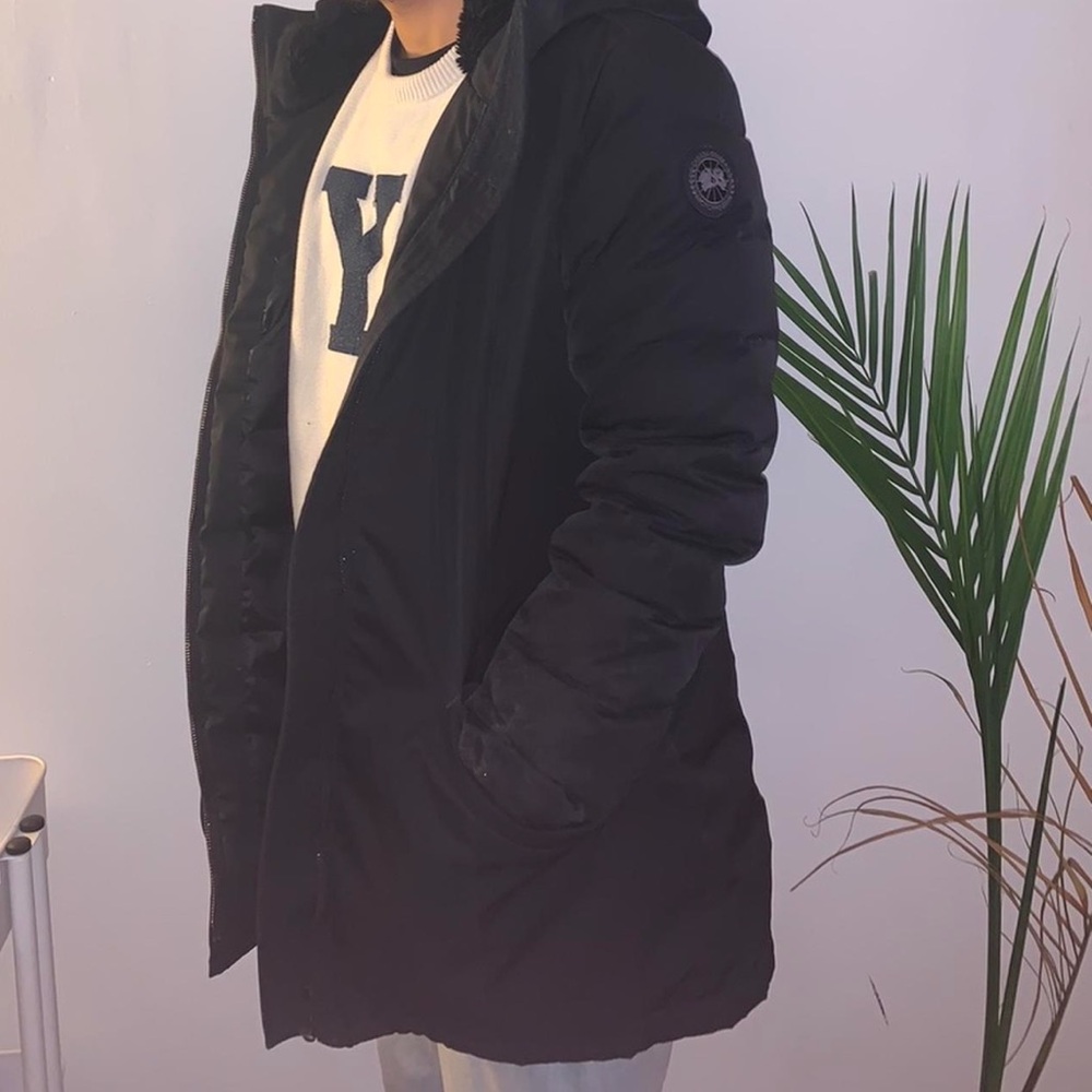 Canada Goose Belmont Coat Black Label Parka